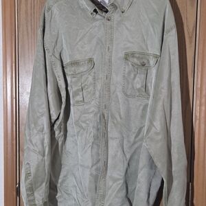 The Territory Ahead Olive Shirt Jacket